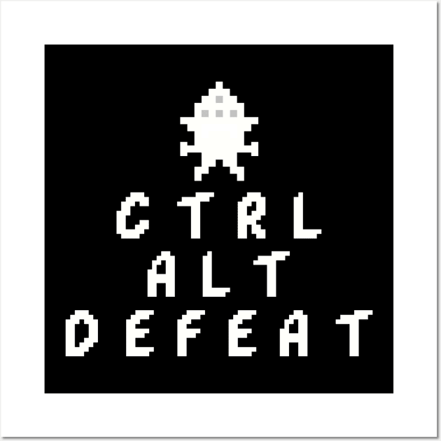 Ctrl Alt Defeat Wall Art by InPrints